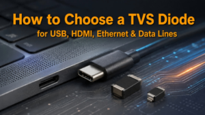 TVS diode protection for USB, HDMI, Ethernet and high-speed data interfaces