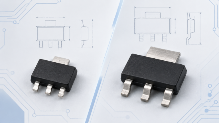 SOT-89 vs SOT-223: Size, Thermal Performance & PCB Compatibility